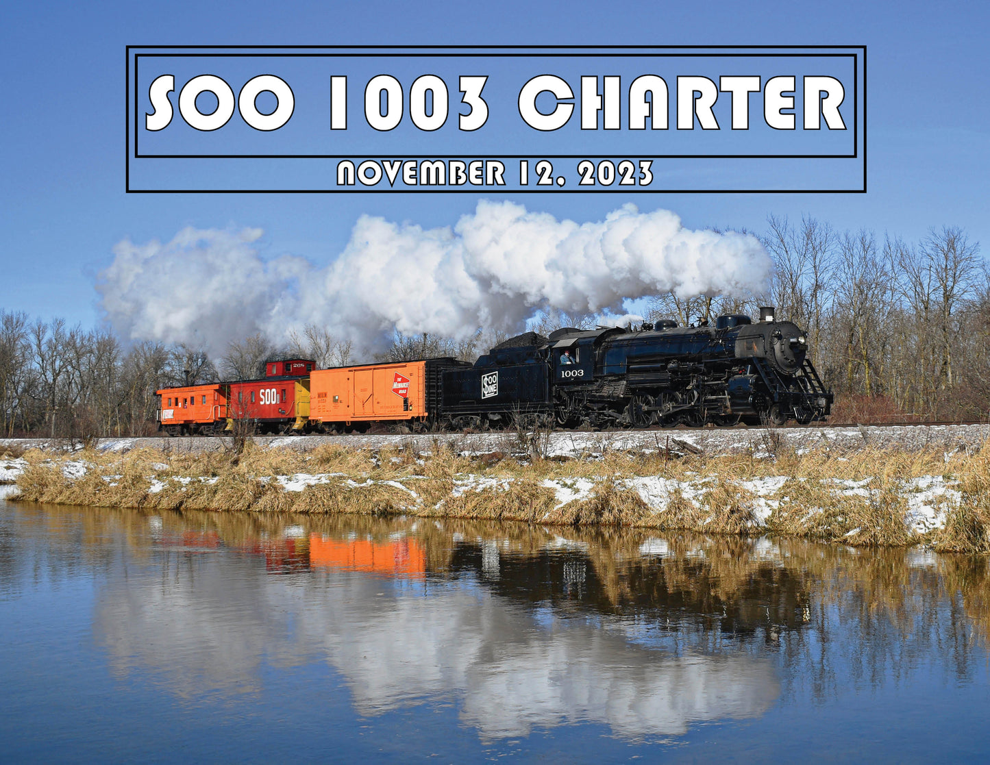 Soo Line #1003 Photo Charter Tickets